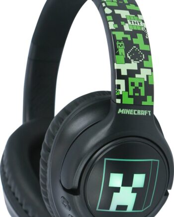 Otl Minecraft Wireless Headphones With Led Light Headset Geekd Dk