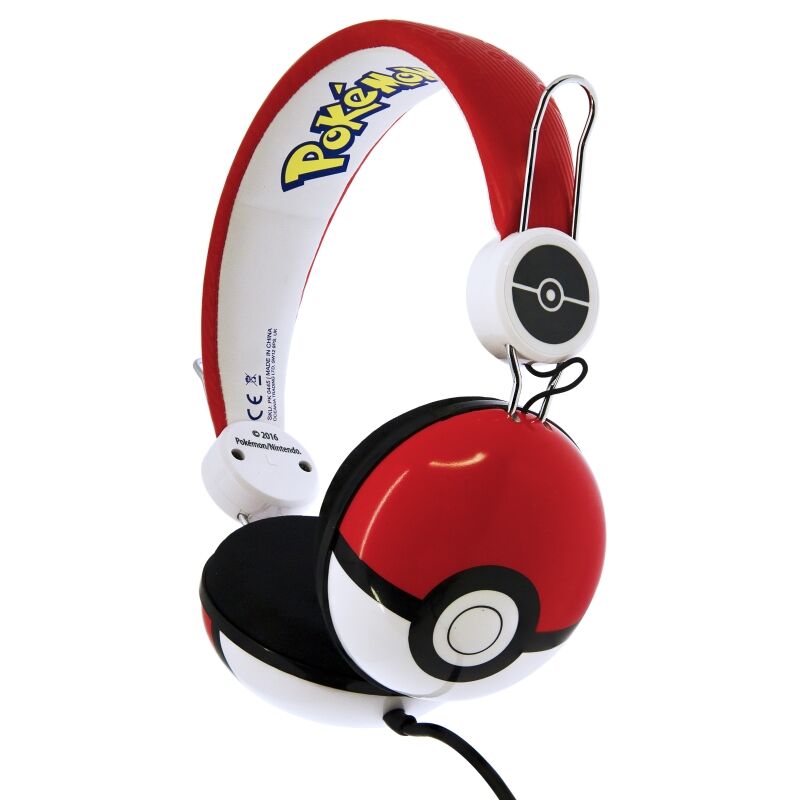 Poké Ball Tween Dome Hovedtelefoner Rød Hvid Headset Geekd Dk