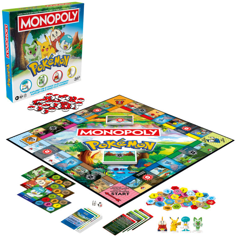 Pokémon Monopoly Matador Dk No Merchandise Geekd Dk