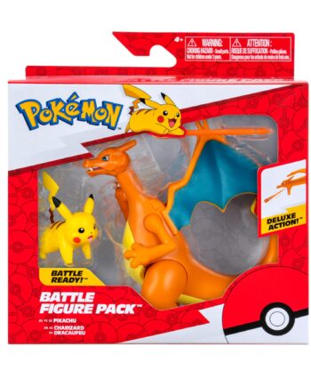 Pokémon   Pak Charizard Og Pikachu Legetøj Geekd Dk