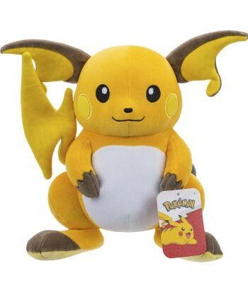 Pokémon Plush 30 Cm Raichu  Pkw3111  Bamse Geekd Dk