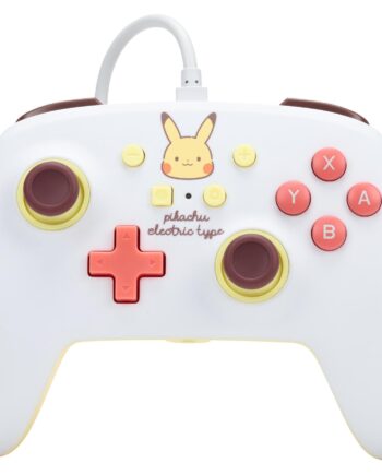 Powera Enhanced Kablet Controller Til Nintendo Switch Pikachu Electric Type Geekd Dk