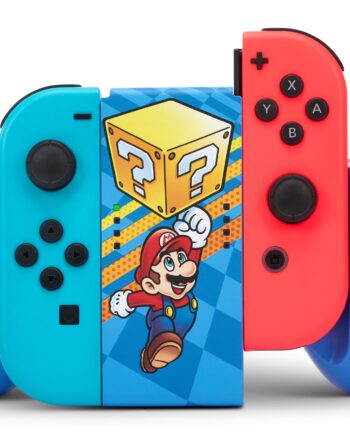 Powera Joy-con Comfort Grip Mystery Block Mario  Nintendo Switch Controller Tilbehør Geekd Dk