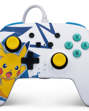 Powera Nsw Enh Wired Controller Pikachu High Voltage Geekd Dk