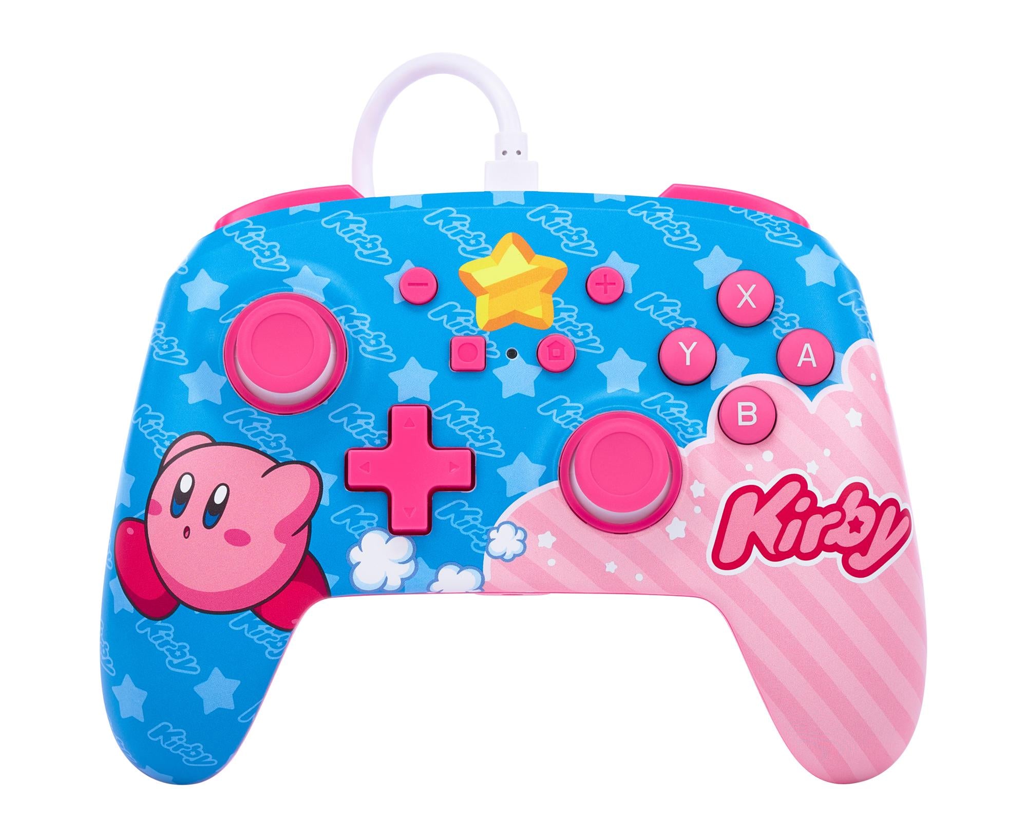 Powera Nsw Enhanced Controller Kirby Nintendo Switch Geekd Dk