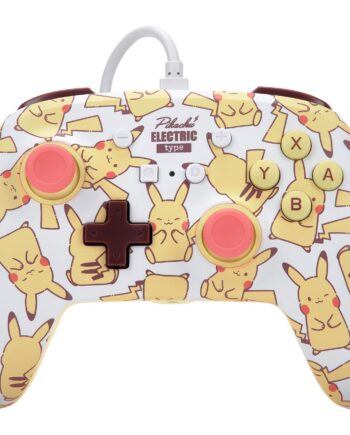 Powera Nsw Enhanced Kablet Controller Pikachu Blush Geekd Dk