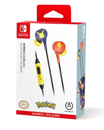 Powera Nsw Kablet øretelefoner Pokémon Pikachu Blossom Headset Geekd Dk