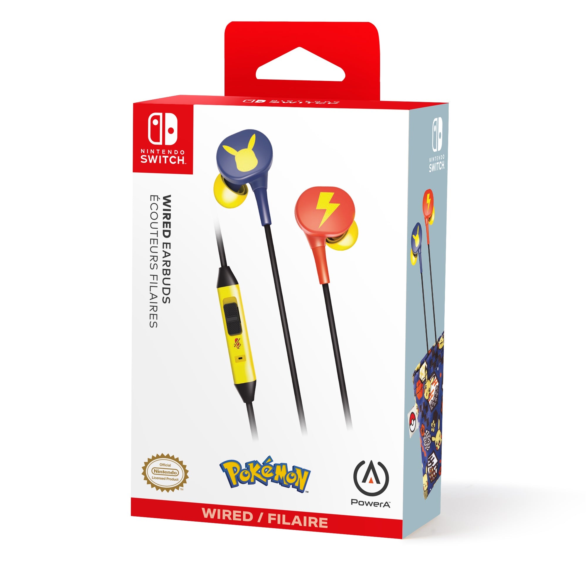 Powera Nsw Kablet øretelefoner Pokémon Pikachu Blossom Headset Geekd Dk