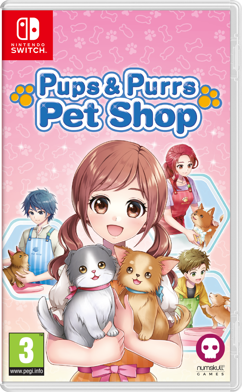 Pups Purrs Pet Shop Nintendo Switch