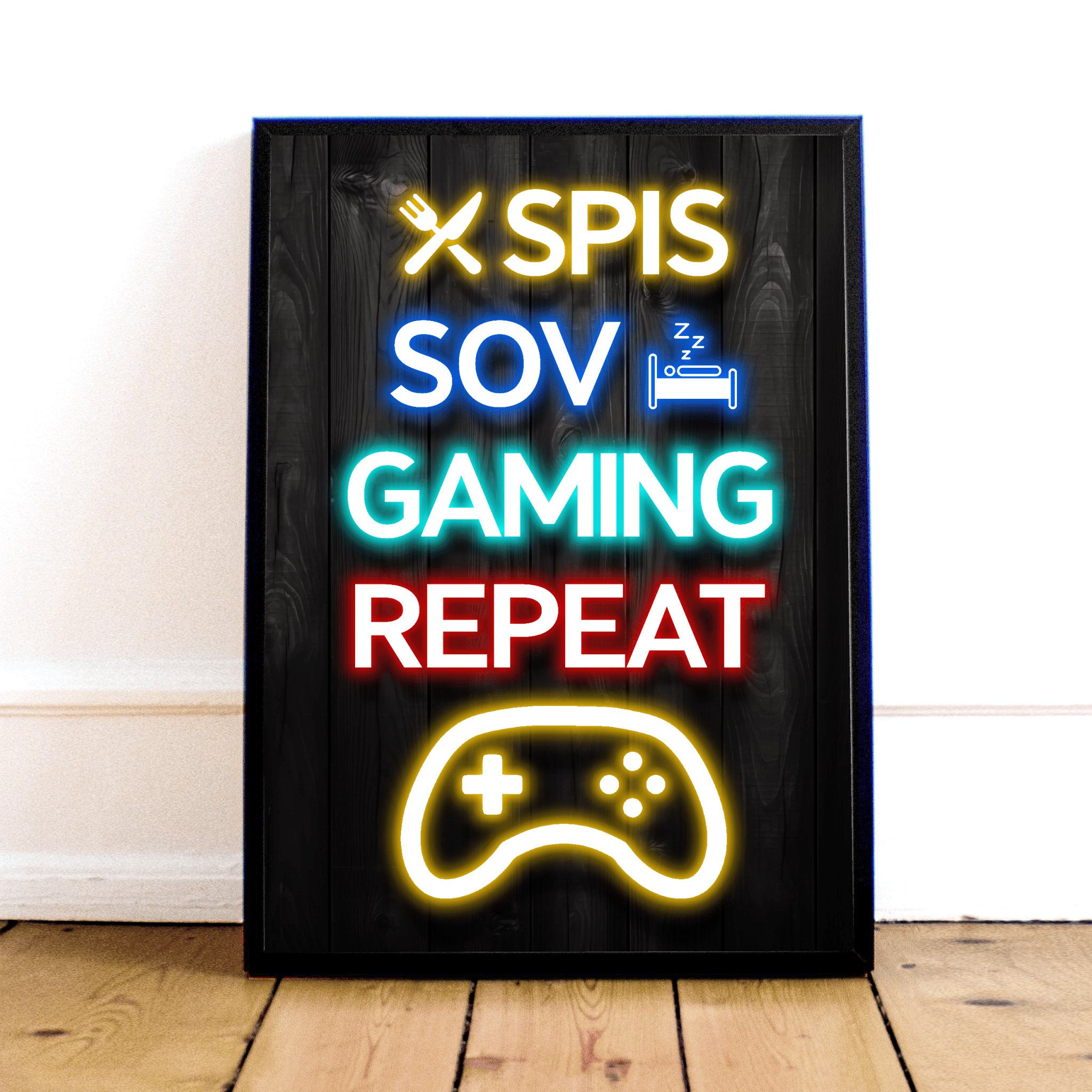 Quot Spis Sov Gaming Repeat Quot Plakat