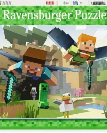 Ravensburger Minecraft 200p  12004144  Brætspil Geekd Dk
