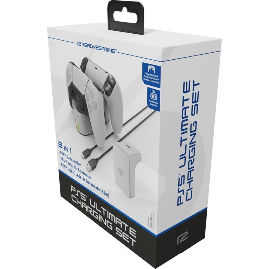 Ready2gaming Ps5 Ultimativt Opladningssæt Charging Dock Geekd Dk
