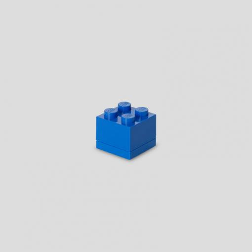 Room Copenhagen Lego Mini Box Blue Rc40111731 Opbevaringskasse Geekd Dk