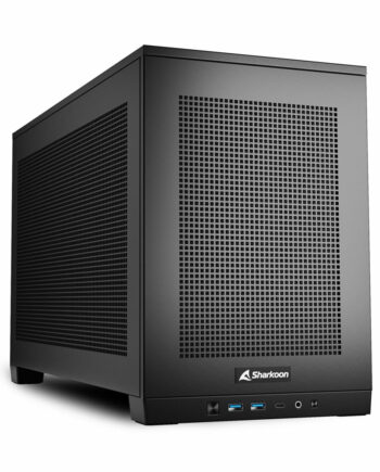 Sharkoon Rebel C20 Itx Rgb  Tower Case  Black