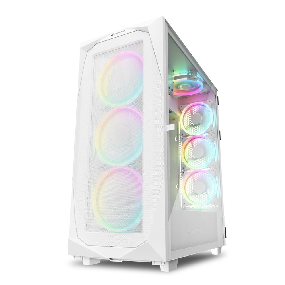 Sharkoon Rev300 White Tower Case White