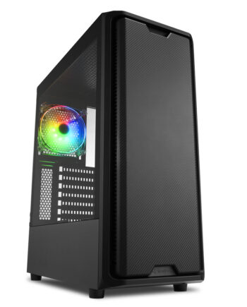 Sharkoon Sk3 Rgb  Tower Case  Black