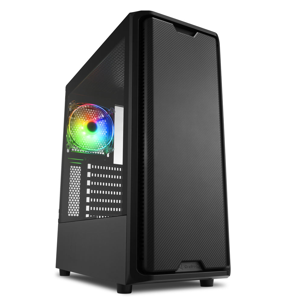 Sharkoon Sk3 Rgb Tower Case Black