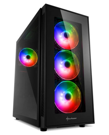 Sharkoon Tg5 Pro Rgb  Tower Caseâ Black