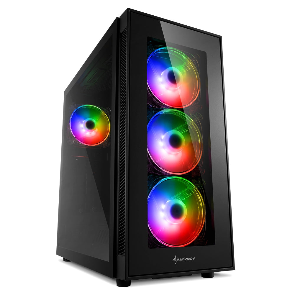 Sharkoon Tg5 Pro Rgb Tower Caseâ Black