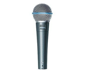 Shure Beta 58a Mikrofon Kabling Superkardioide Blå Geekd Dk