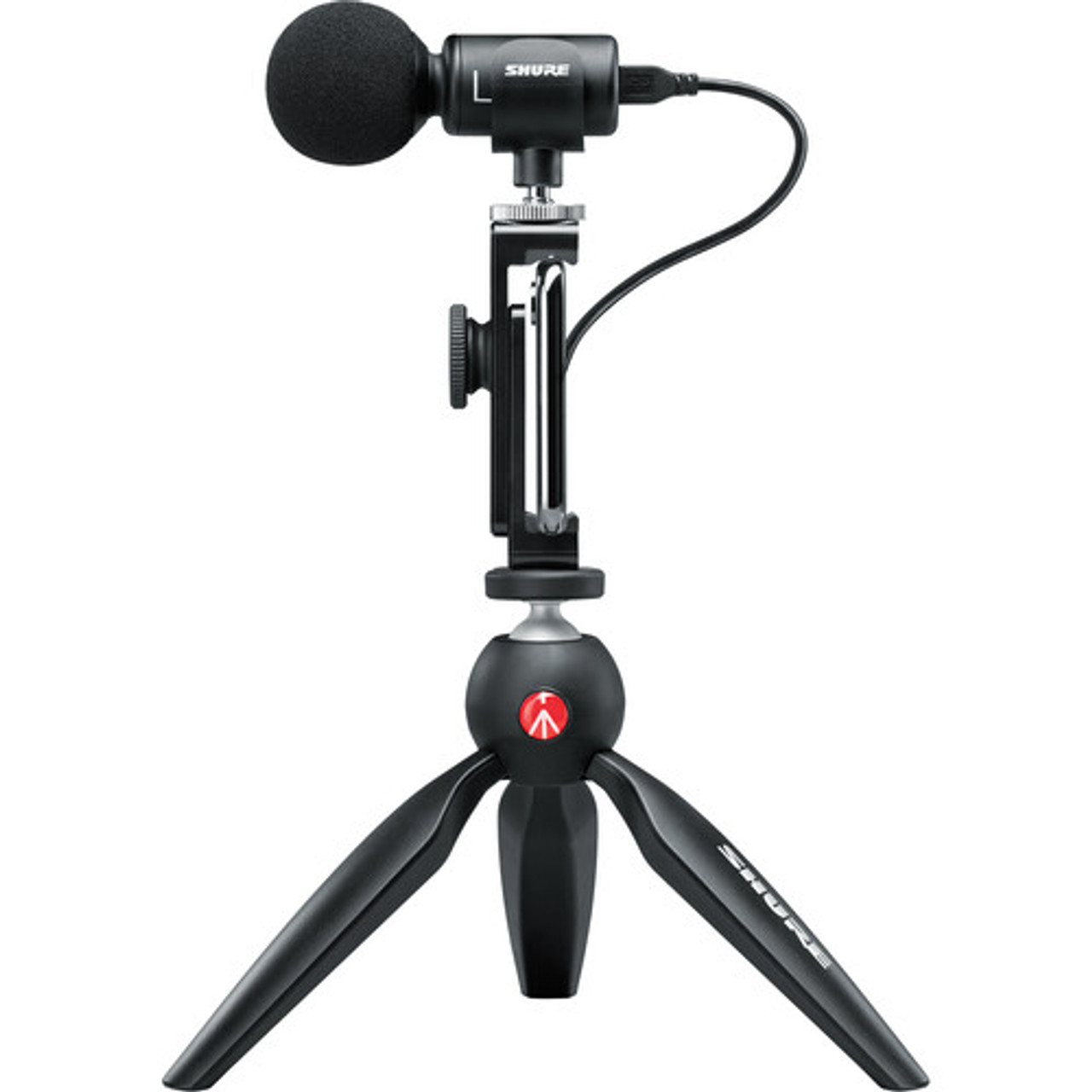 Shure Motiv Mv88 Mikrofon Kabling -37dbv Pascal Stereo Mellemste Side Tovejs Stereo Kardioide Sort Geekd Dk