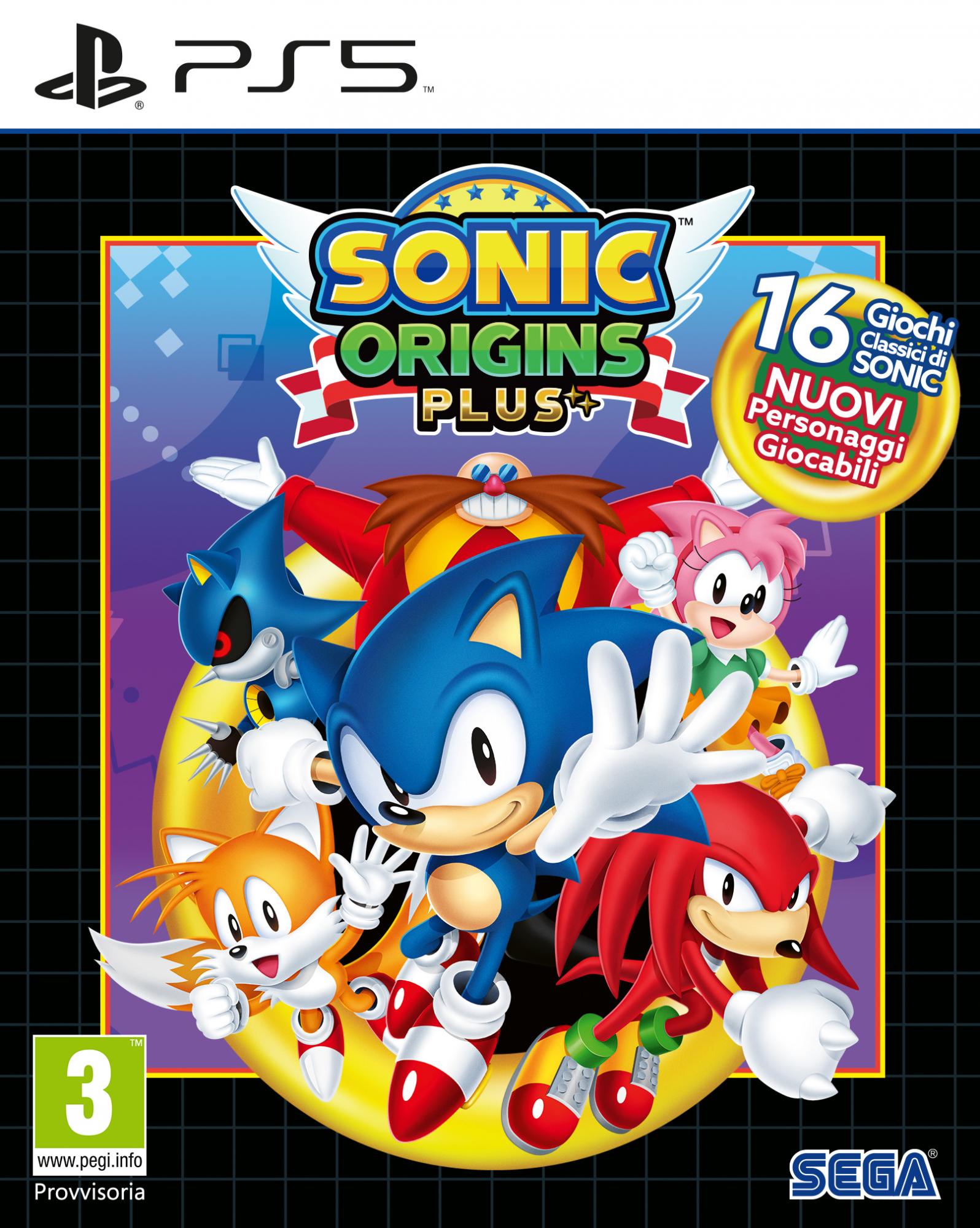 Sonic Origins Plus Day One Edition Playstation Ps5 Spil Geekd Dk