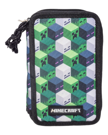 Stor Minecraft Filled Double Decker Multi-colored Skrivesæt Geekd Dk
