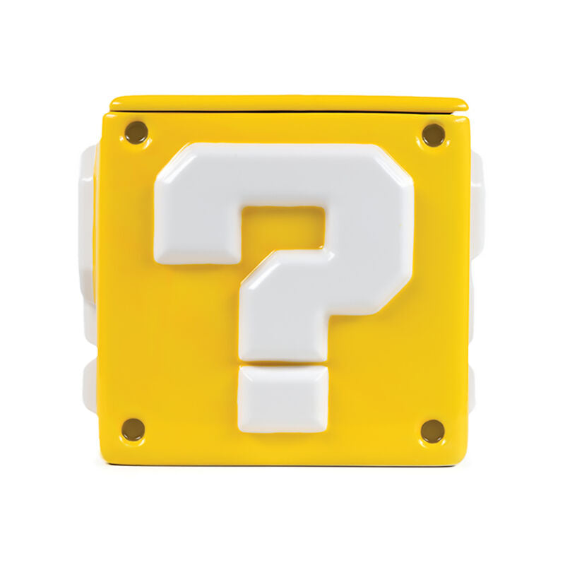 Super Mario Question Block Cookie Jar Kop Geekd Dk