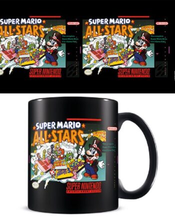 Super Nintendo Super Mario All Stars Black Kop Geekd Dk