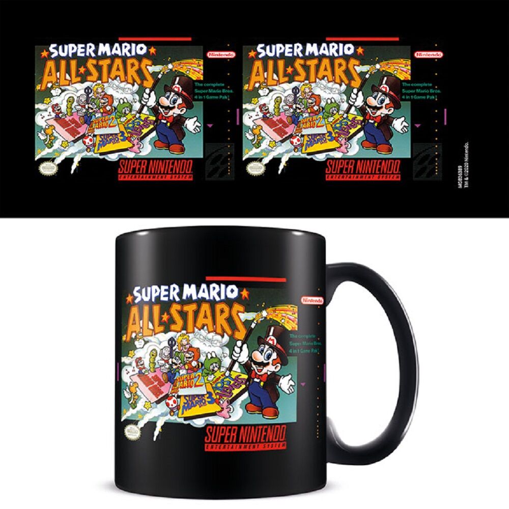 Super Nintendo Super Mario All Stars Black Kop Geekd Dk