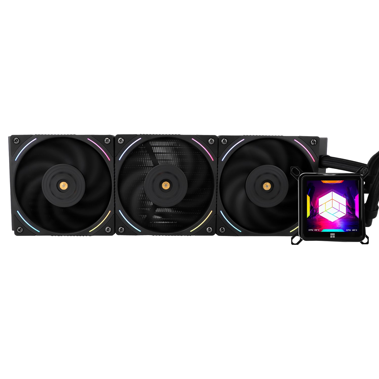 Thermalright Frozen Guardian 360 Sort Vandkøling Geekd Dk