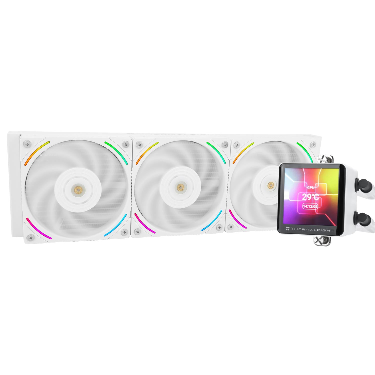 Thermalright Frozen Vision 360 White Aio 360mm Vandkøling Geekd Dk