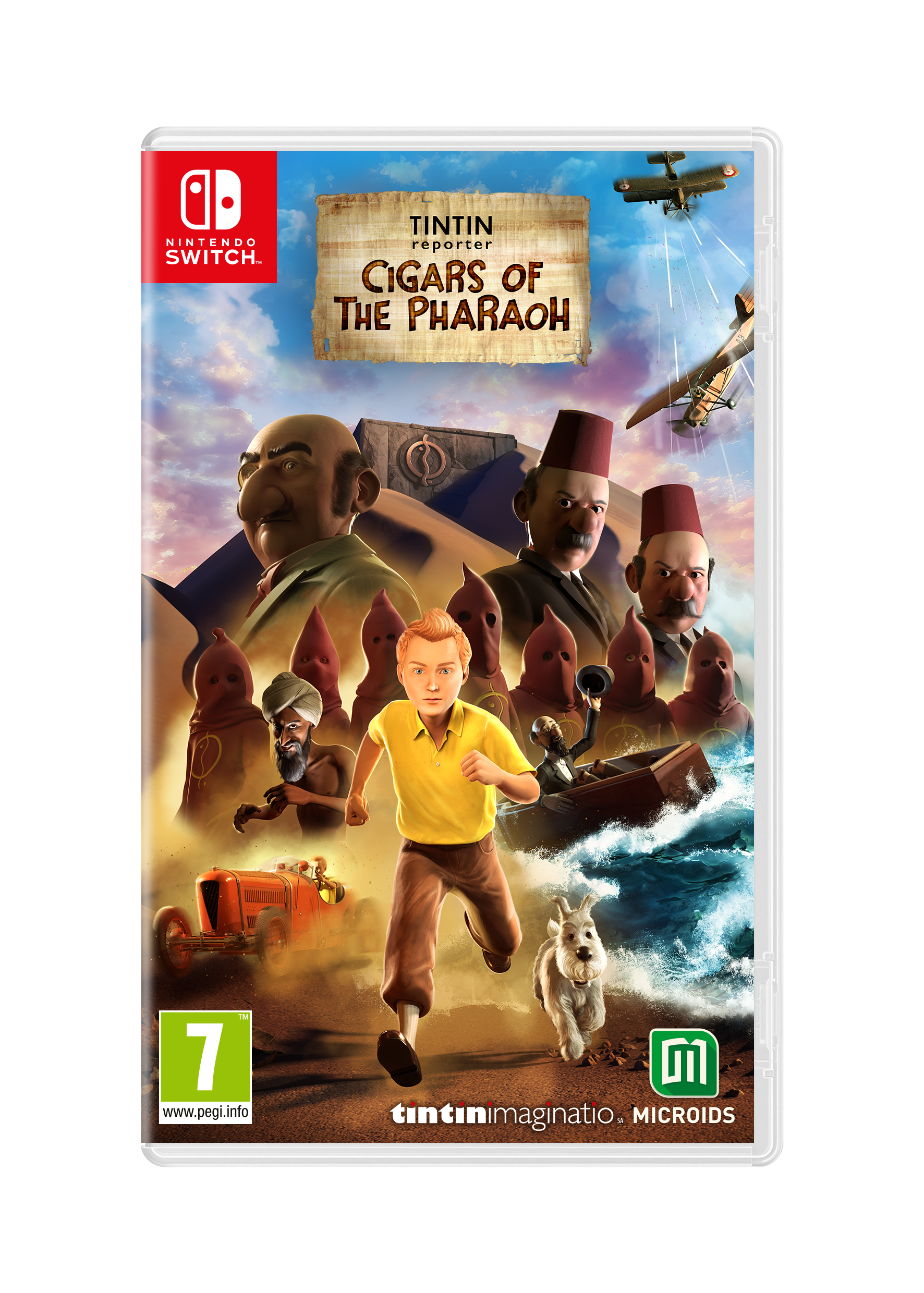 Tintin Reporter Cigars Of The Pharaoh Nintendo Switch Spil Geekd Dk