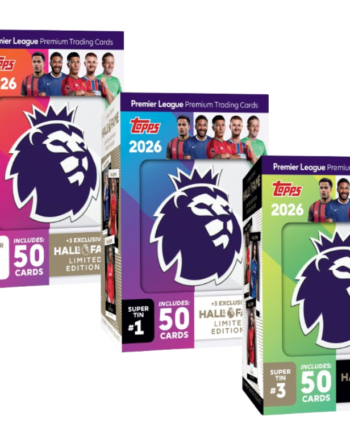 Topps Premier League Super Tin   Eksklusiv Samleboks Med Fodboldkort Geekd Dk
