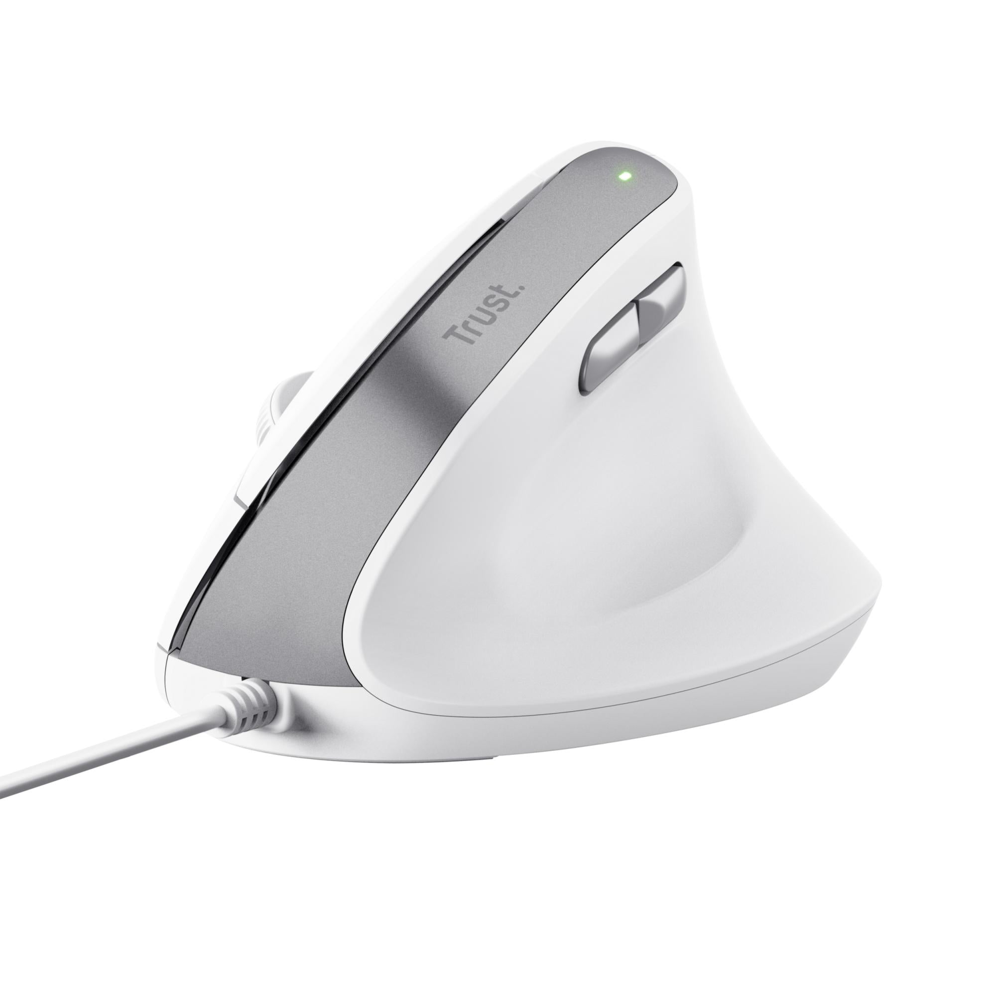 Trust Bayo Ii Ergonomic Mus- Hvid