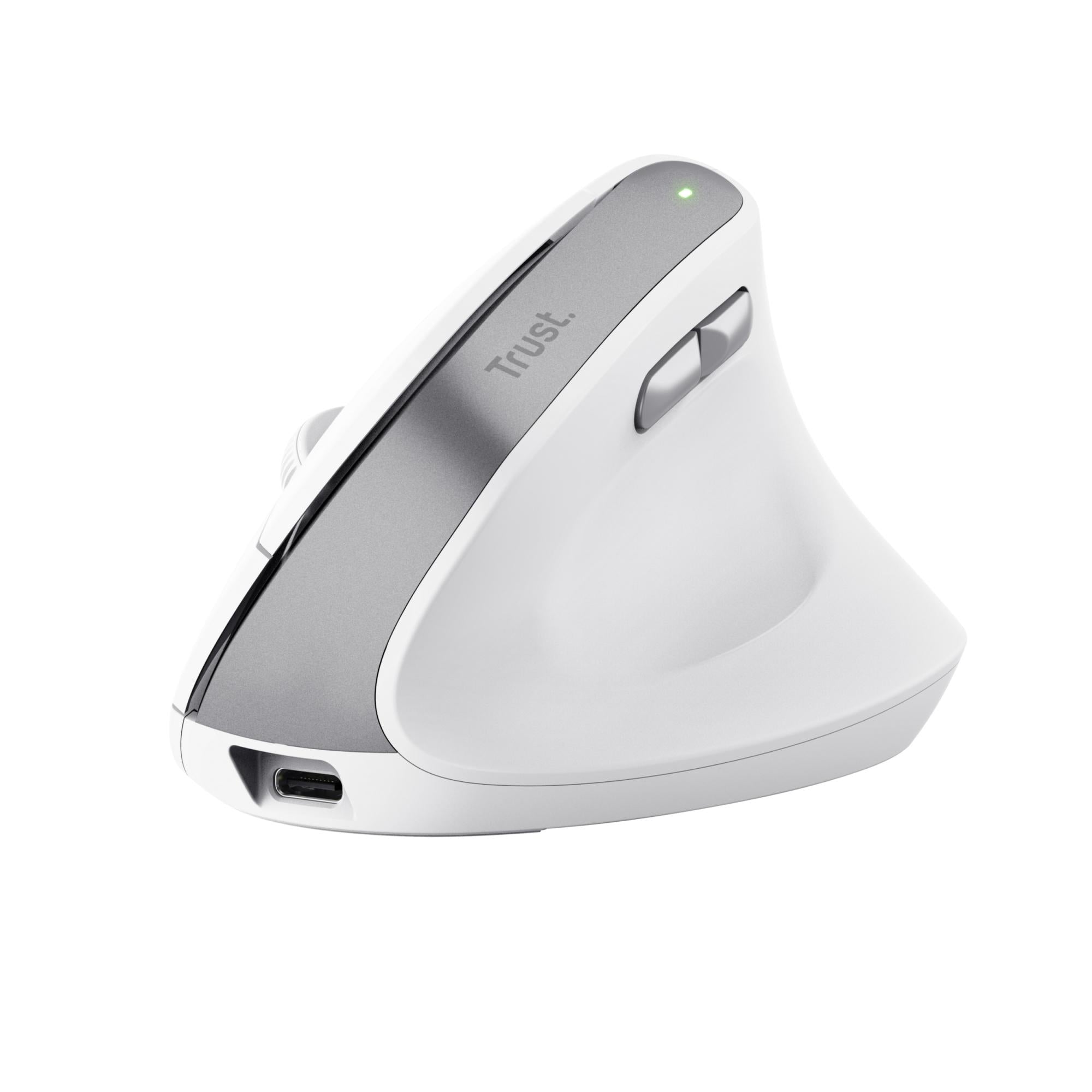 Trust Bayo Ii Ergonomic Trådløs Mus Hvid