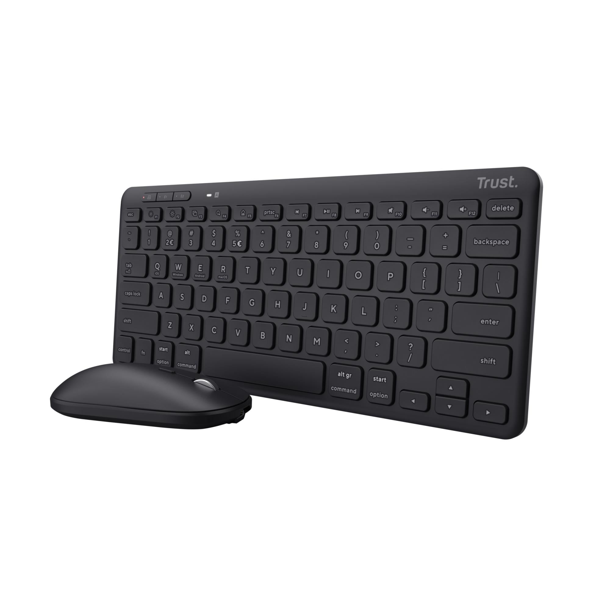 Trust Lyra Wl Tastatur Mus Mus Tastatur Bundle Geekd Dk