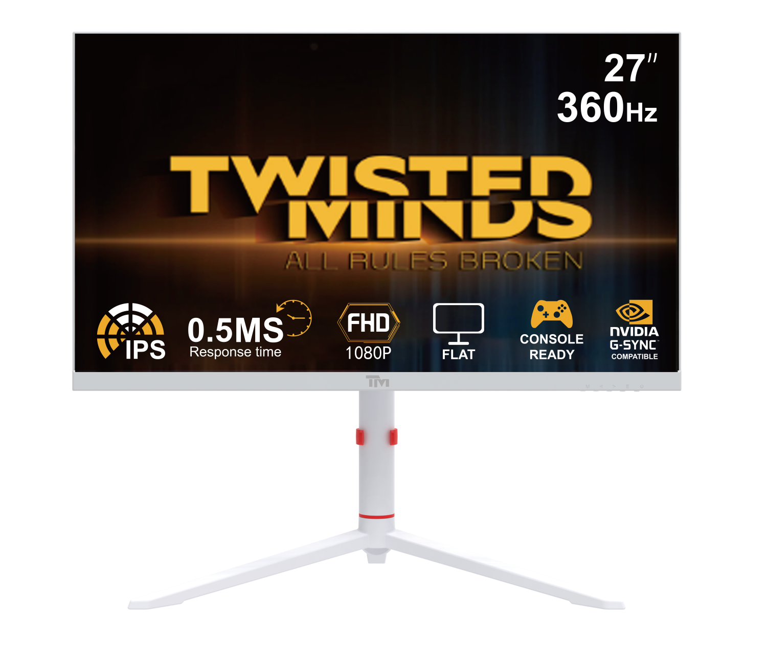 Twisted Minds Artic Pro Series 27 Quot Fhd 360hz White