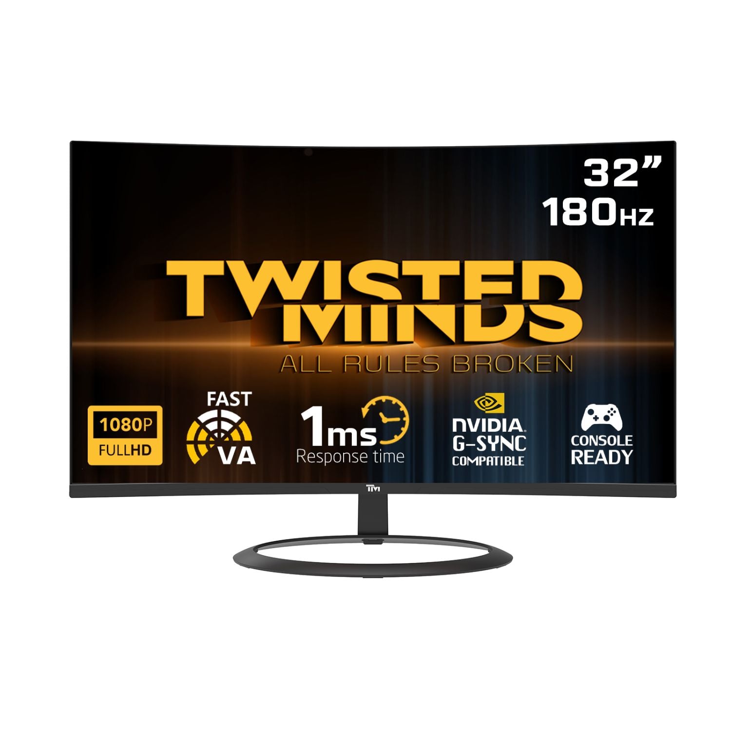 Twisted Minds Curve Gaming Monitor 32 Quot Fhd 180hz