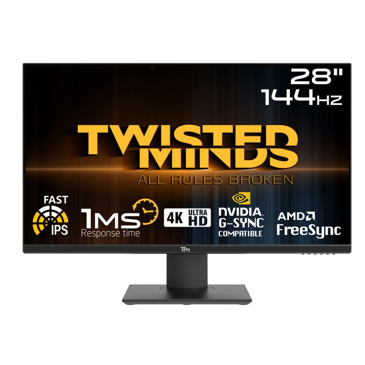 Twisted Minds Flat Gaming Monitor 28 Quot Uhd 144hz