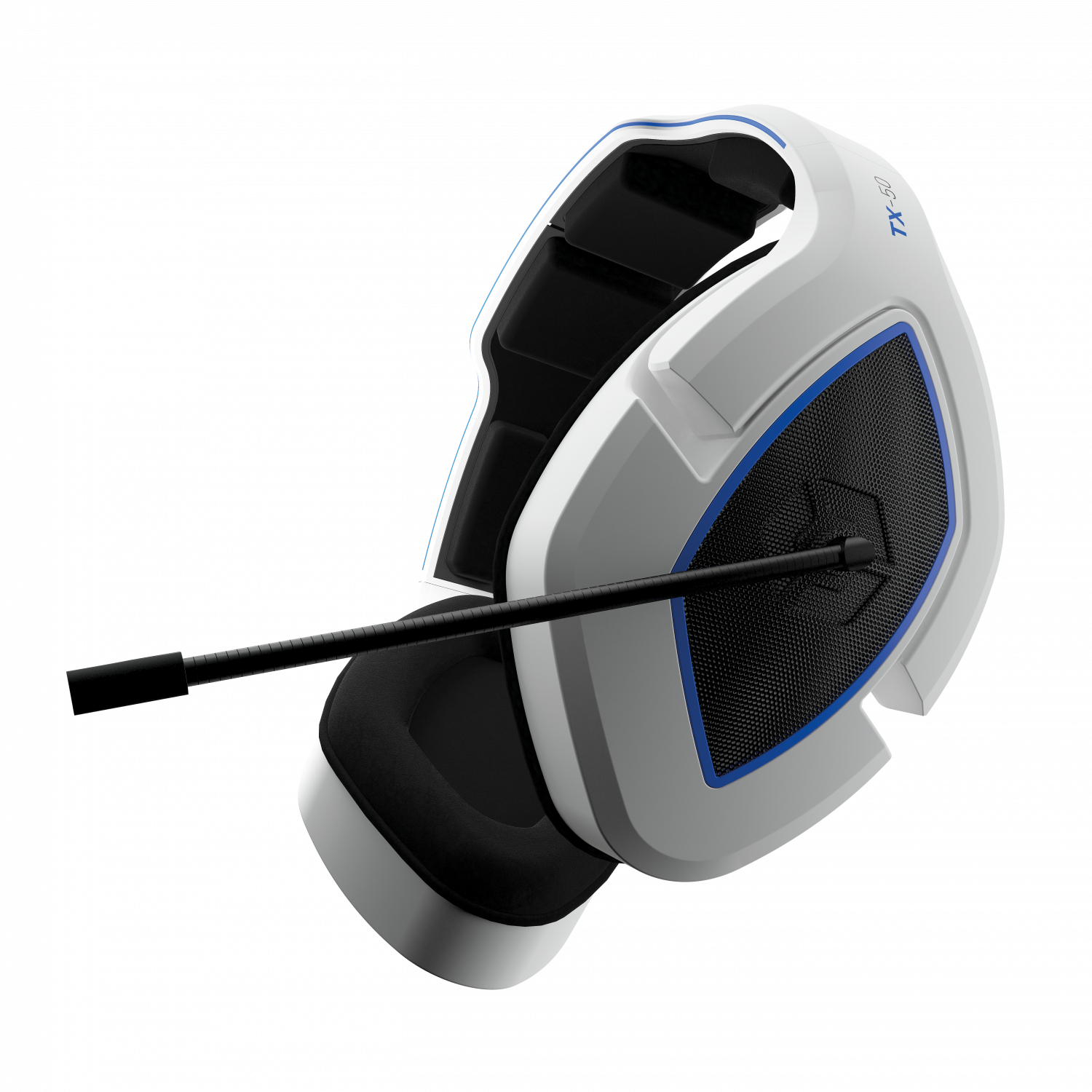 Tx-50 Rf Stereo Gaming Headset White Blue Uni Geekd Dk