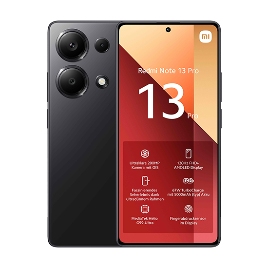 Xiaomi Redmi Note 13 Pro 4g 512gb Black