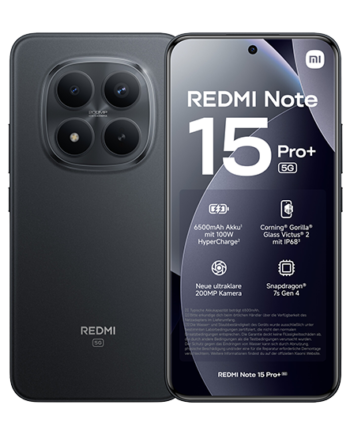 Xiaomi Redmi Note 15 Pro Plus 5g  256gb Black
