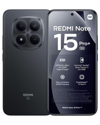 Xiaomi Redmi Note 15 Pro Plus 5g  512gb Black
