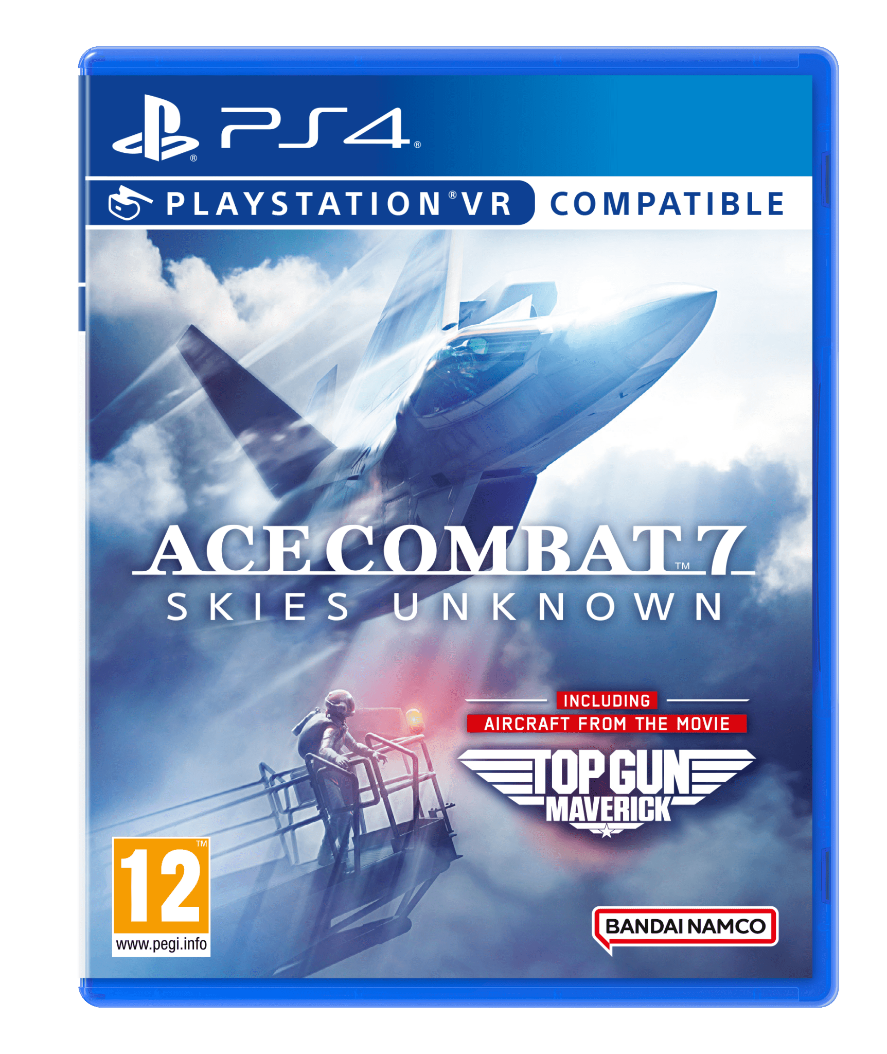 Ace Combat  : Skies Unknown  Top Gun: Maverick Edition  Playstation   Ps4 Spil Geekd Dk