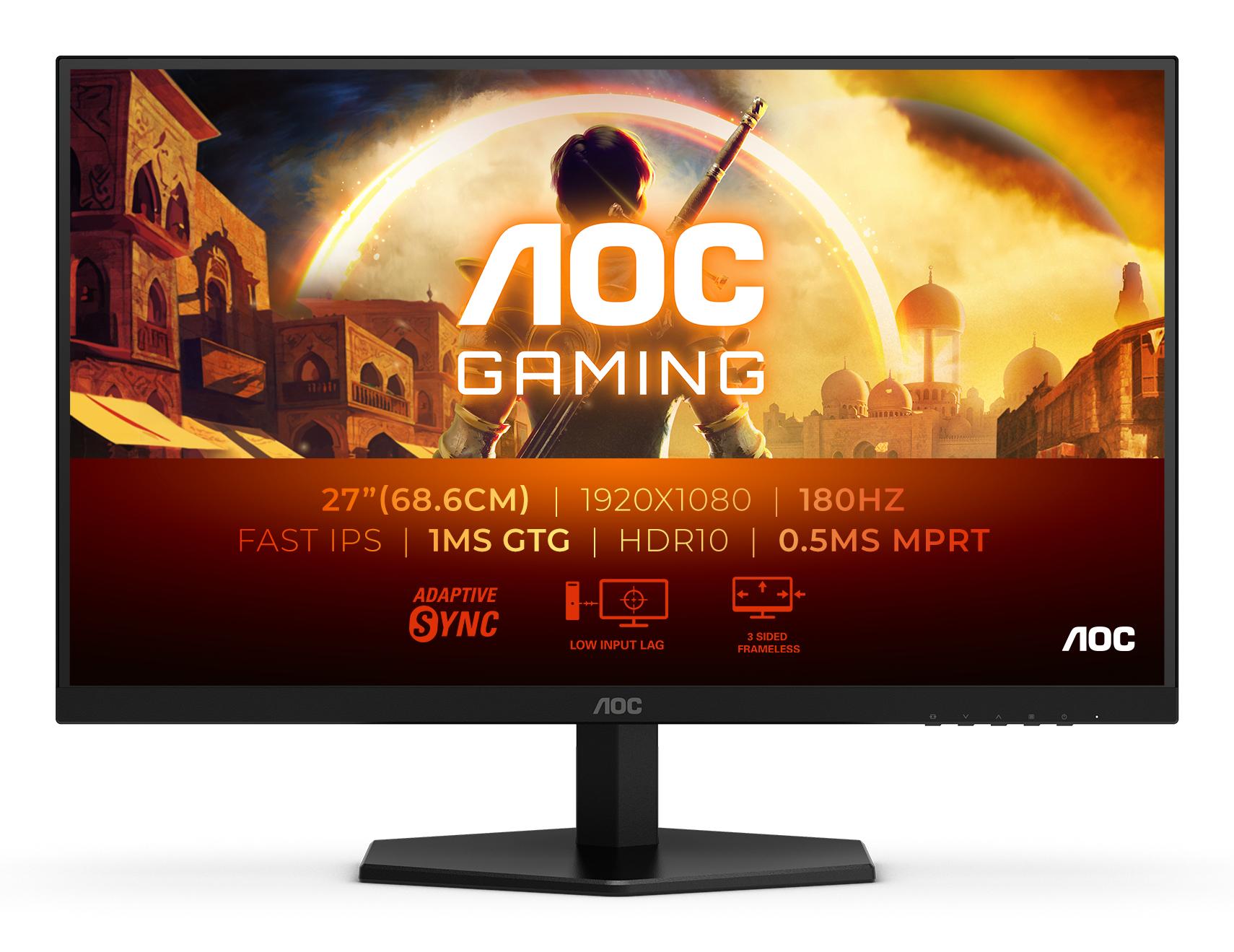 Aoc 27g42e Gaming Monitor 27 Quot  Ips 1920x1080 16:  1ms 300cd M2  Hdmi