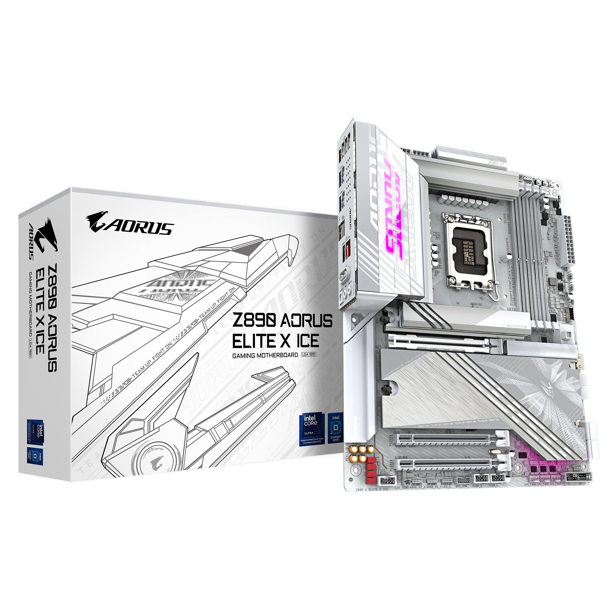 Aorus Z890 Elite   Ice Atx Lga1851 Sokkel Intel Z890