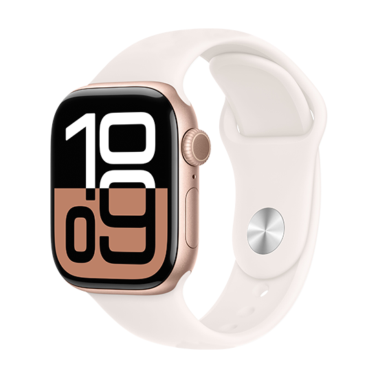 Apple Watch 10 42mm Alu Case With Sport Band     Light Blush