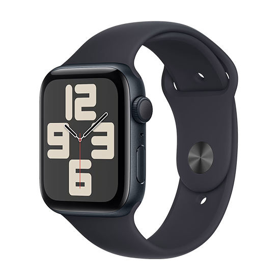 Apple Watch Se  2023  44mm Alu With Sport Band     Midnight