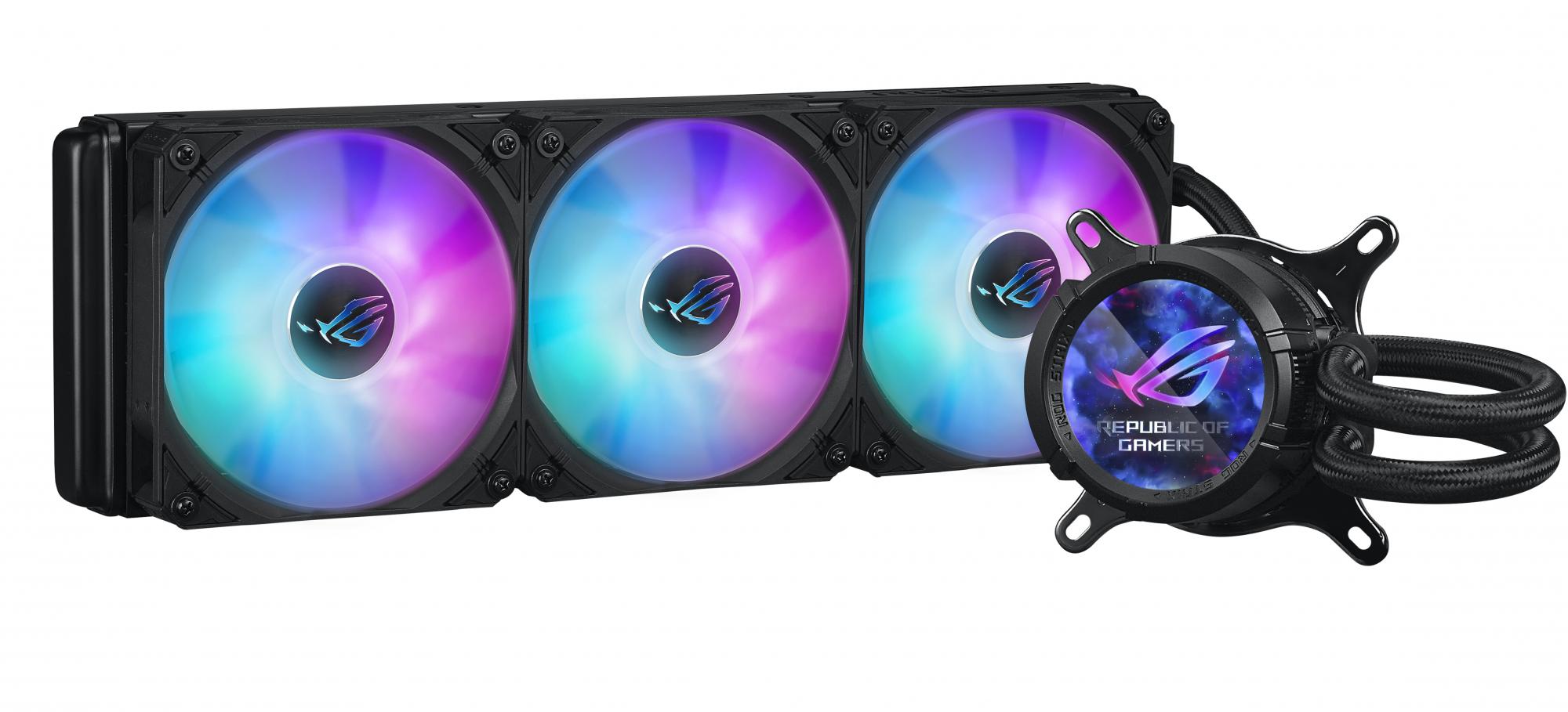 Asus Rog Strix Lc Iii 360 Argb Lcd Aio Liquid Cooler
